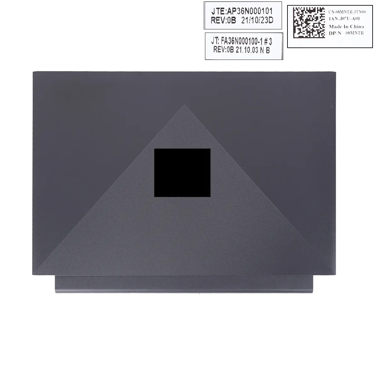 Picture of Dell G15 5510 5511 5515 5520 LCD Back Cover Black.